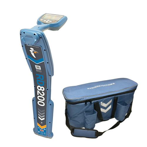 Radiodetection RD8200 Cable Locator - non GPS - c/w Carry bag