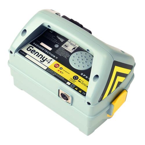 Radiodetection Genny4 Signal Generator with Direct Connection Leads and Earthing Stake