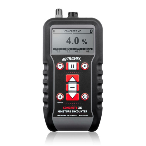 Tramex CMEX5 Concrete Moisture Encounter X5 - with Bluetooth App