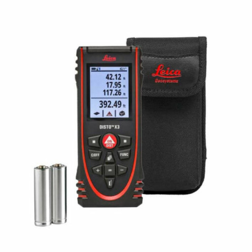 Leica DISTO&acirc;&cent; X4 Long Range Laser Measurer with Digital Viewfinder