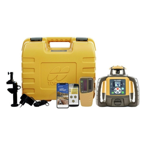 Topcon RL-HV2S Horizontal/Vertical/Dual Grade Laser Level with LS-80X Receiver