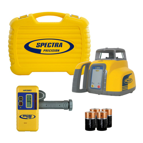 Spectra LL300N Laser Level with HR320 Receiver