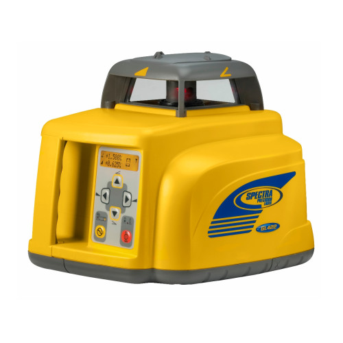 Spectra Precision GL1425C Dual Grade Laser Level with HL760 Laser Receiver & Clamp, Rechargeable Battery Pack & Charger