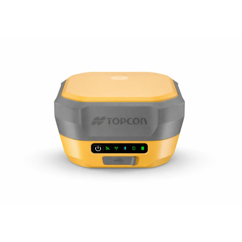 Topcon Hiper XR GNSS Receiver with Radio, c/w FC-6400 Controller with Topcon Field, RAM Mount, and Carbon Fibre Detail Pole