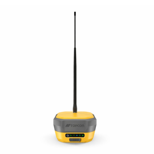 Topcon Hiper XR GNSS Receiver with Radio, c/w FC-6400 Controller with Topcon Field, RAM Mount, and Carbon Fibre Detail Pole