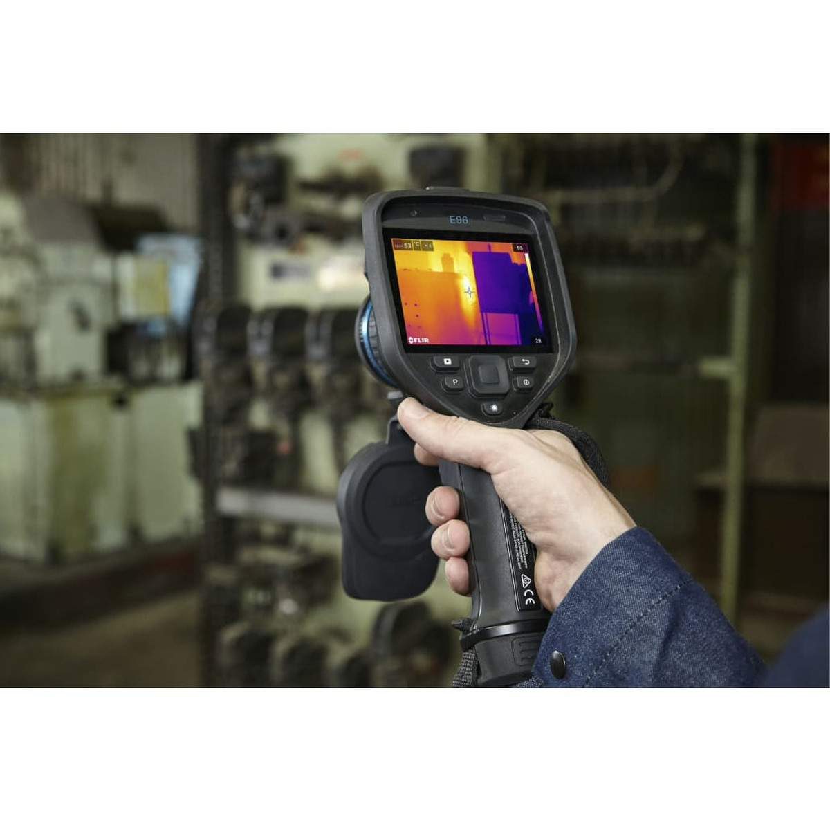 Heat Camera Advanced Design & Survey - FLIR E96 Advanced Thermal Imaging Camera: 42° Lenses